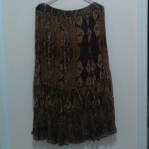 August Silk Maxi Skirt